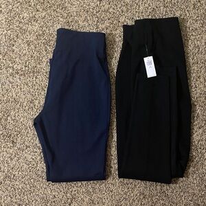 Old Navy Navy and Black Pant Set